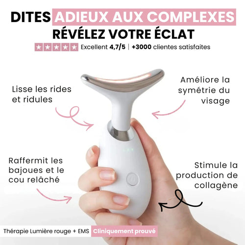 Alesia Sculteur facial LED 7 en 1