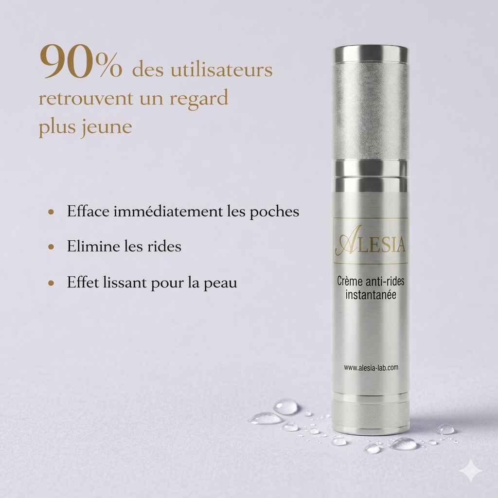 Crème anti rides instantanée Alesia